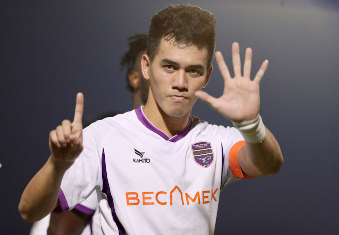 Tiến Linh đang là cầu thủ nằm trong tốp đầu vua phá lưới. Ảnh: Quốc An