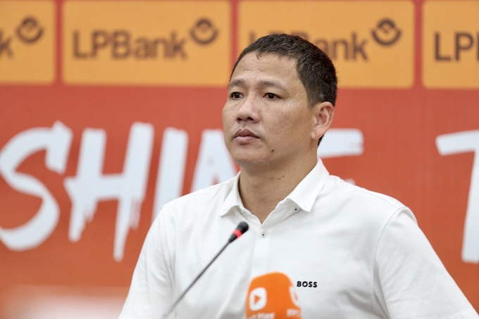 HLV Nguyễn Anh Đức. Ảnh: CTV