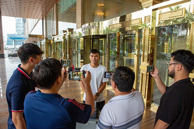 ĐT Việt Nam đón chào 17 cầu thủ lên hội quân sớm - Ảnh: Đức Việt