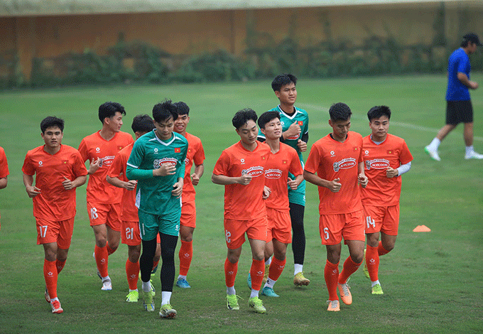 U22 Việt Nam tiếp tục có đợt sàng lọc nhân sự để chuẩn bị cho các giải vào cuối năm nay