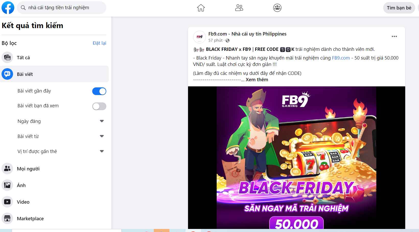 Khuyến mãi nhà cái